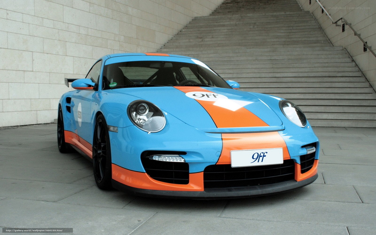 Porsche 911 GT3 RS in Gulf livery