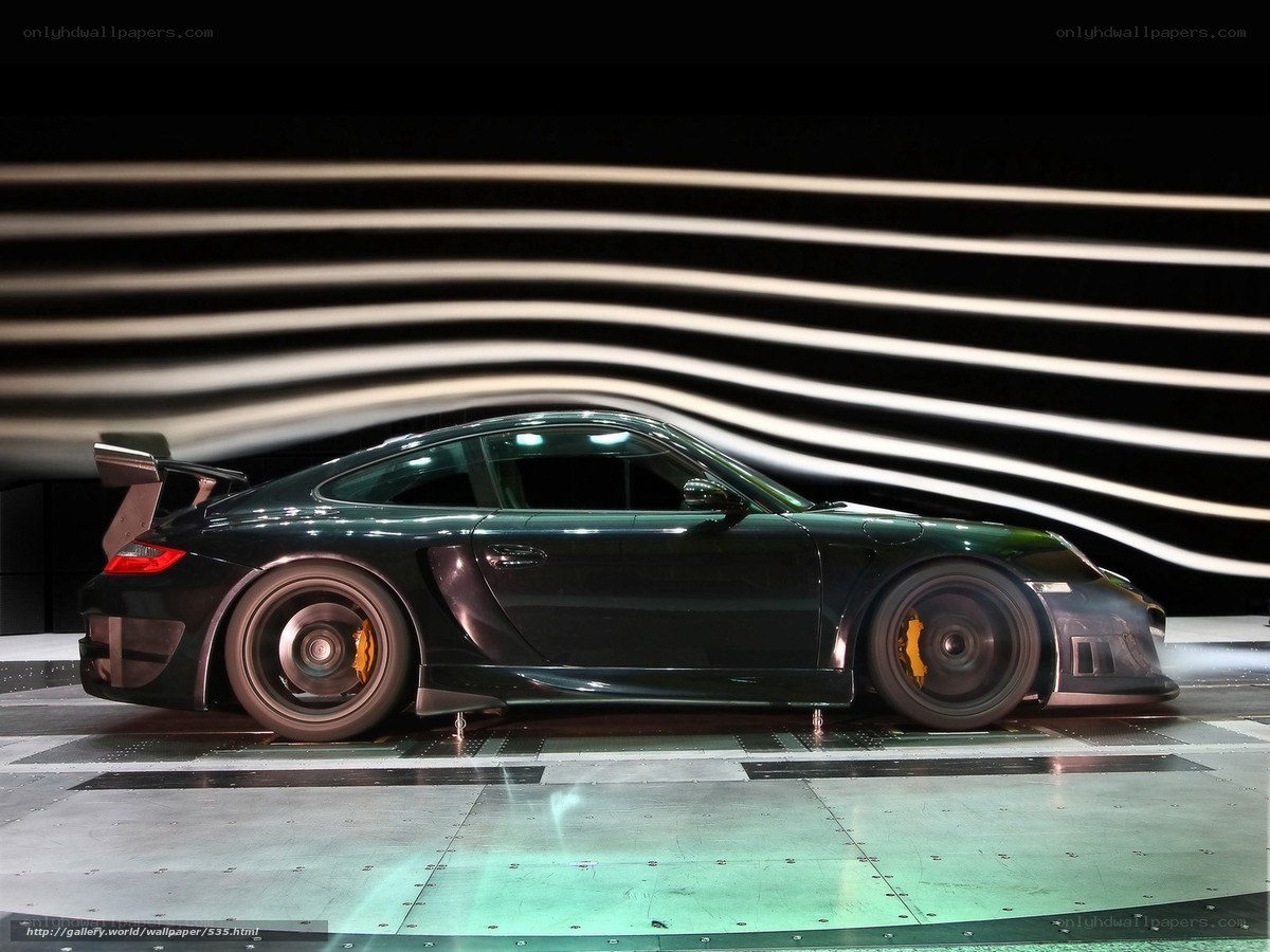 Porsche 911 GT3 RS on display