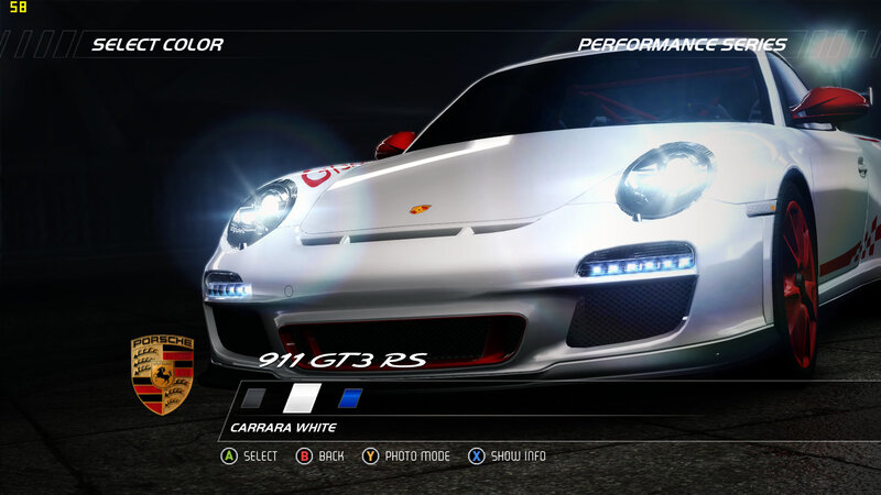 Porsche 911 GT3 RS — White