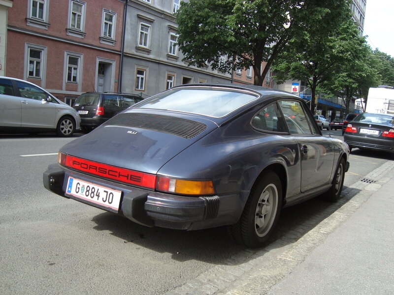 Porsche 911 parked on street