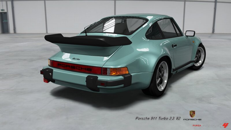 Porsche 911 Turbo Car — Teal