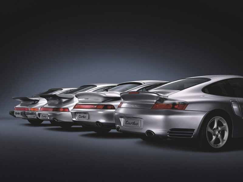 Porsche 911 Turbo lineup