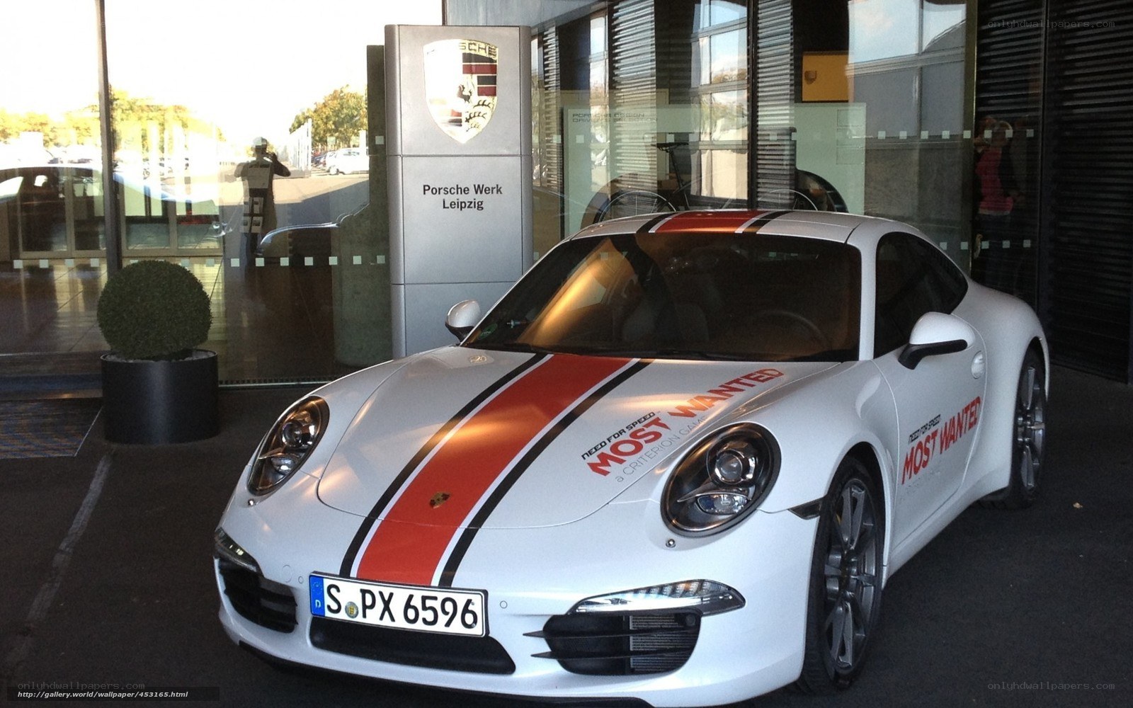 Porsche 911 with Most Wanted livery