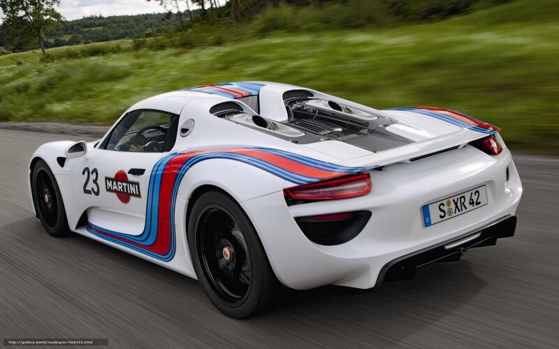 Porsche 918 Spyder Martini