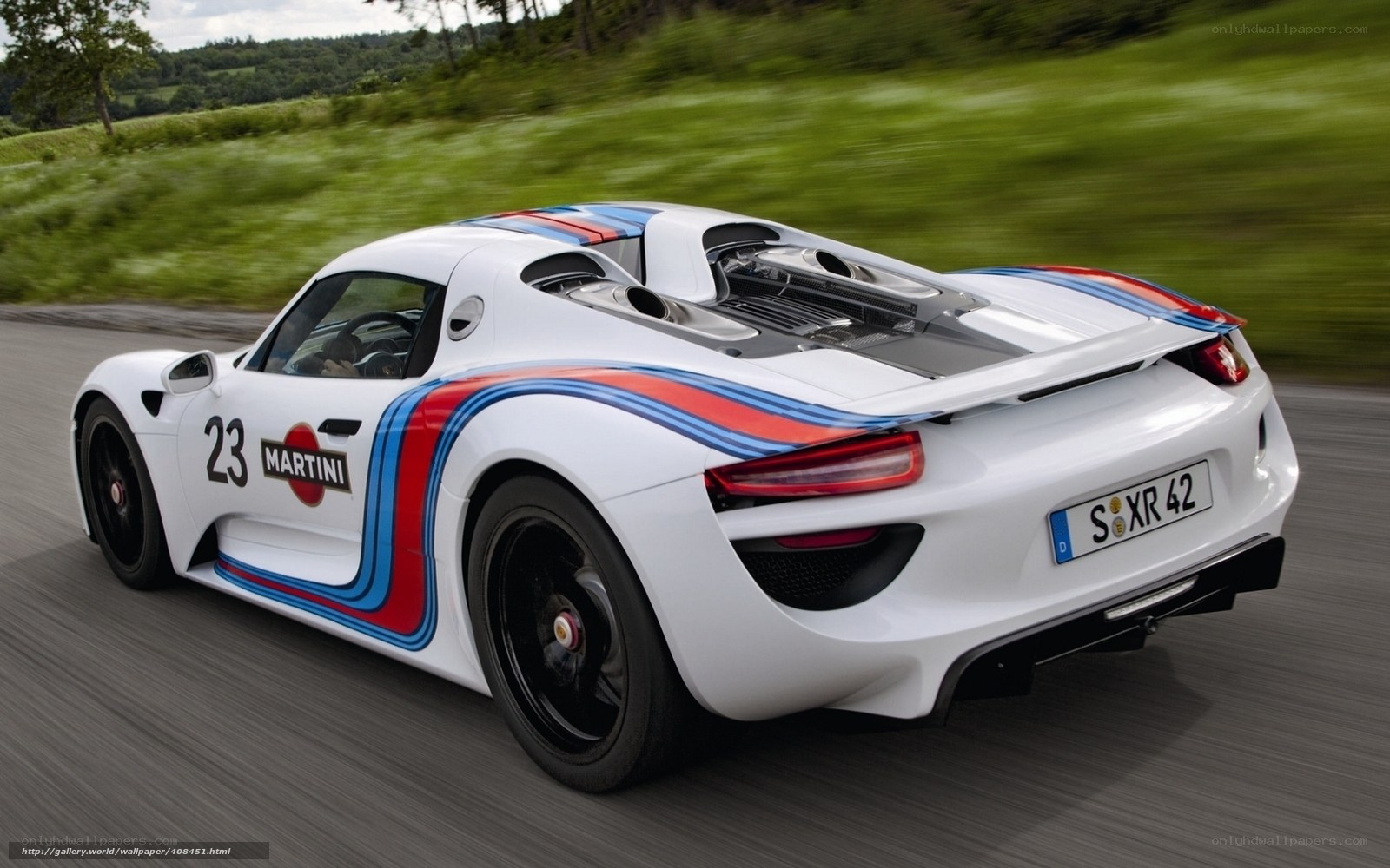 Porsche 918 Spyder Martini
