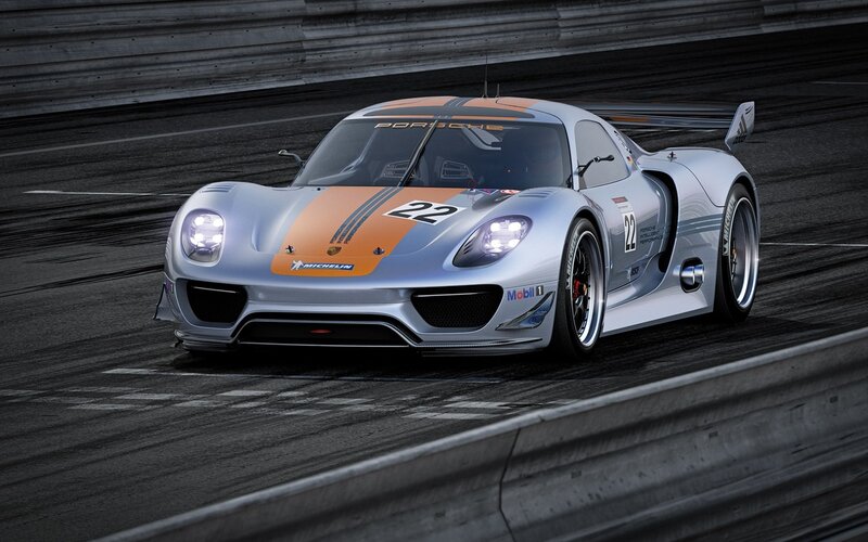 Porsche 918 Spyder race car