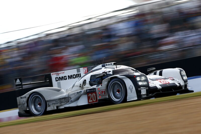 Porsche 919 Hybrid Race Car — White