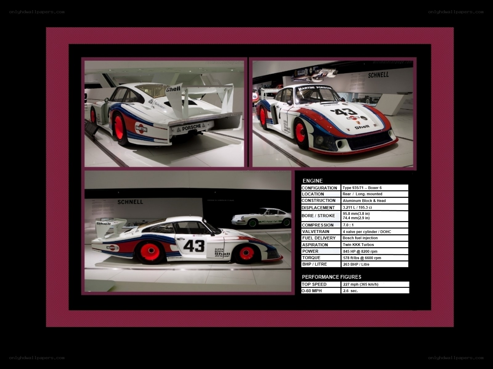 Porsche 935 Martini car