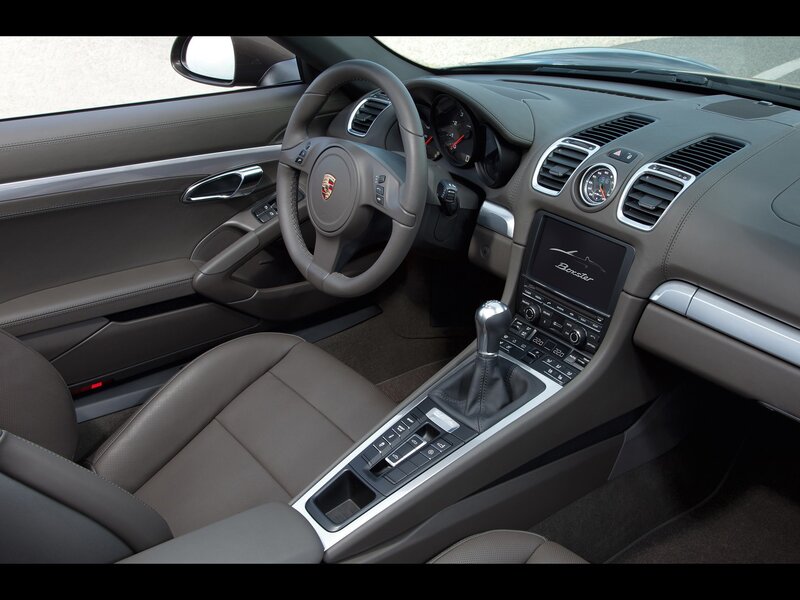 Porsche Boxster interior