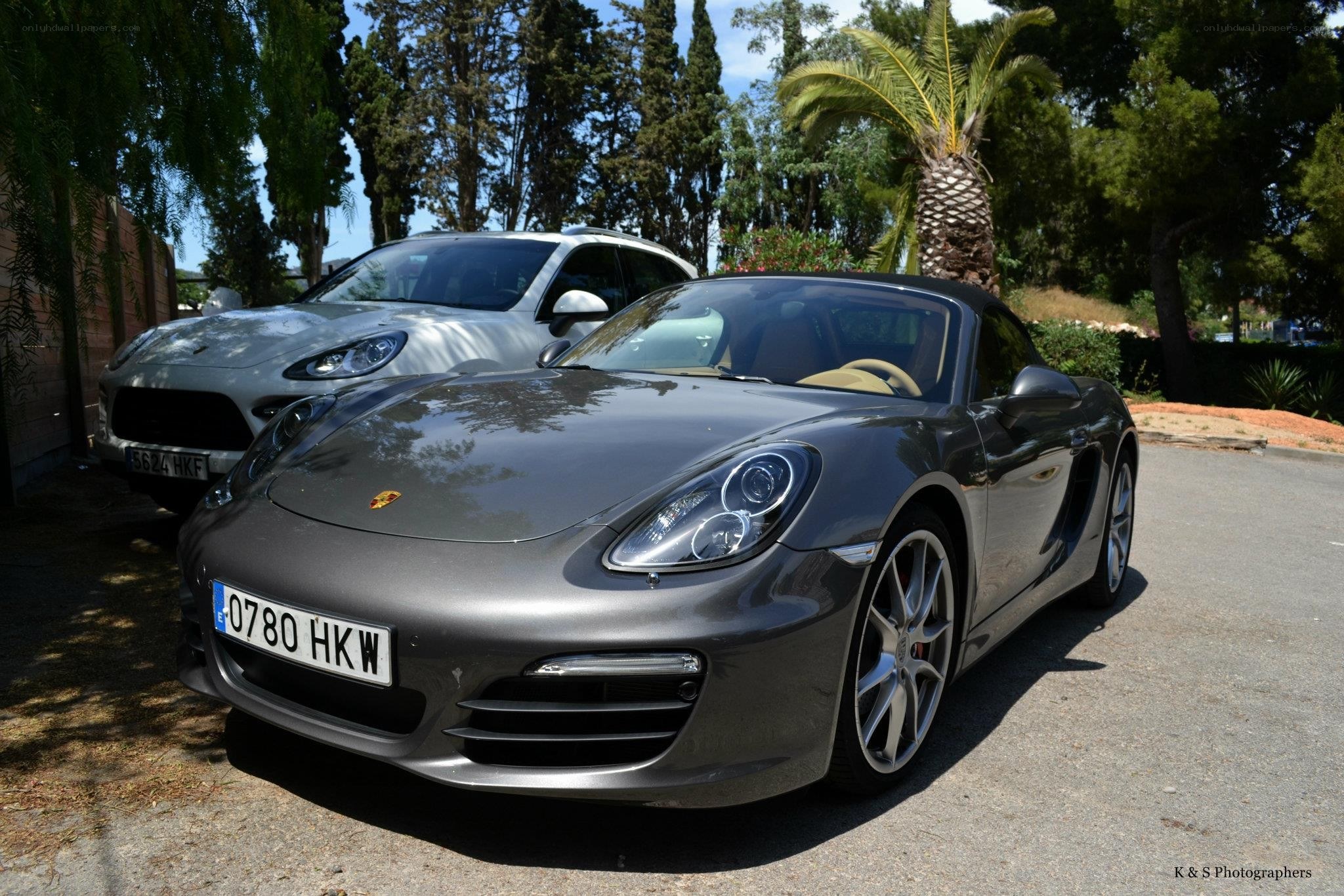 Porsche Boxster parked outdoors