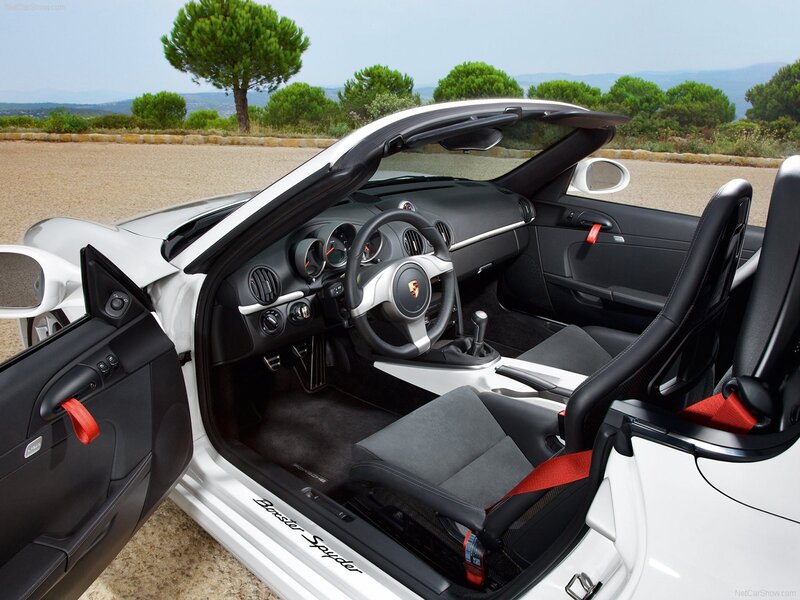 Porsche Boxster Spyder interior