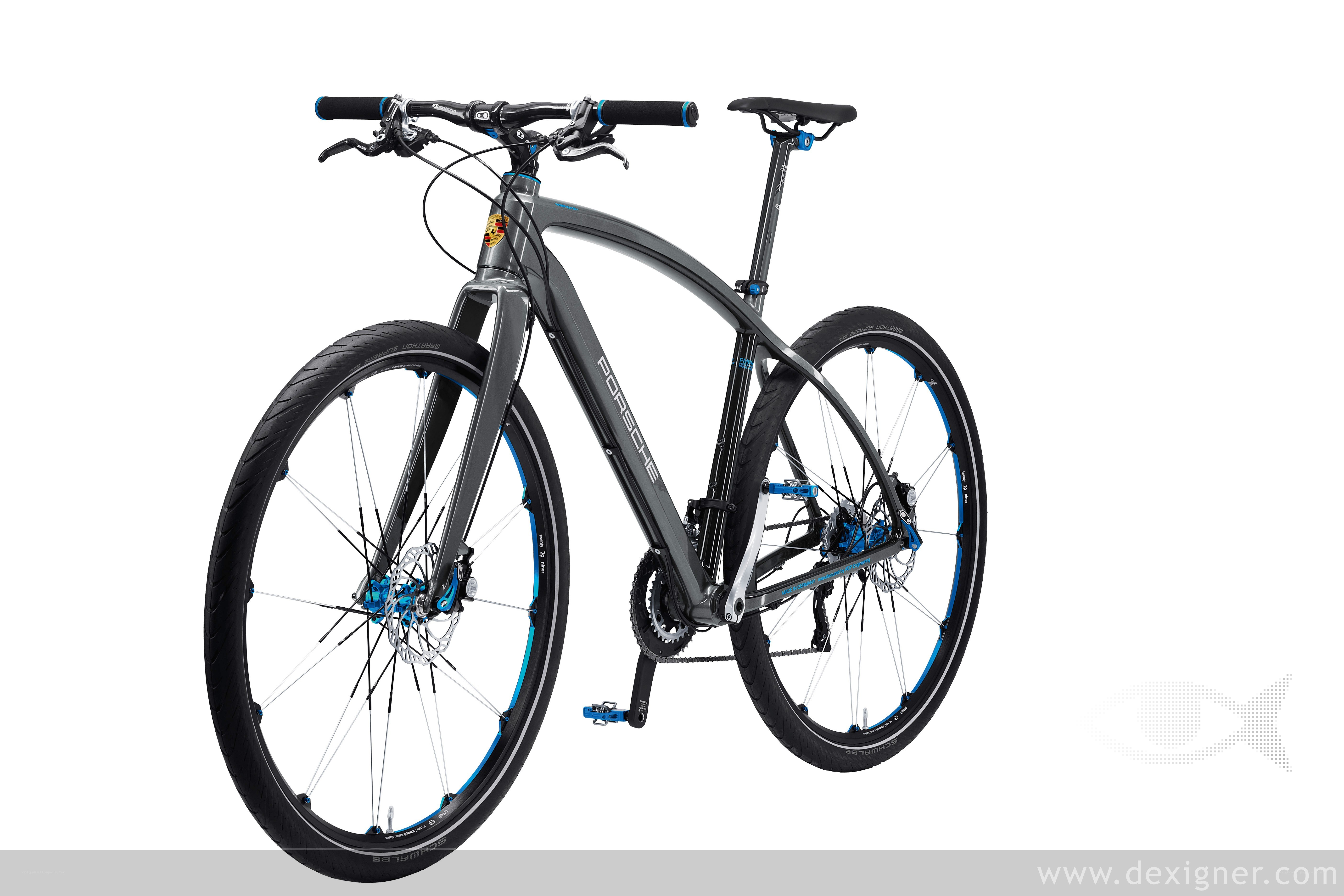 Porsche branded bicycle