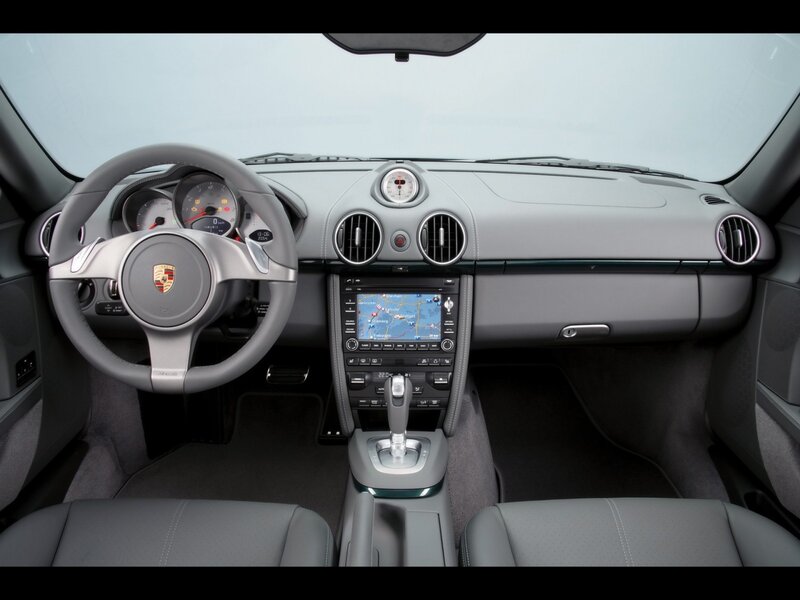 Porsche Car Interior — Gray