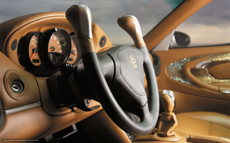 Porsche Car Interior