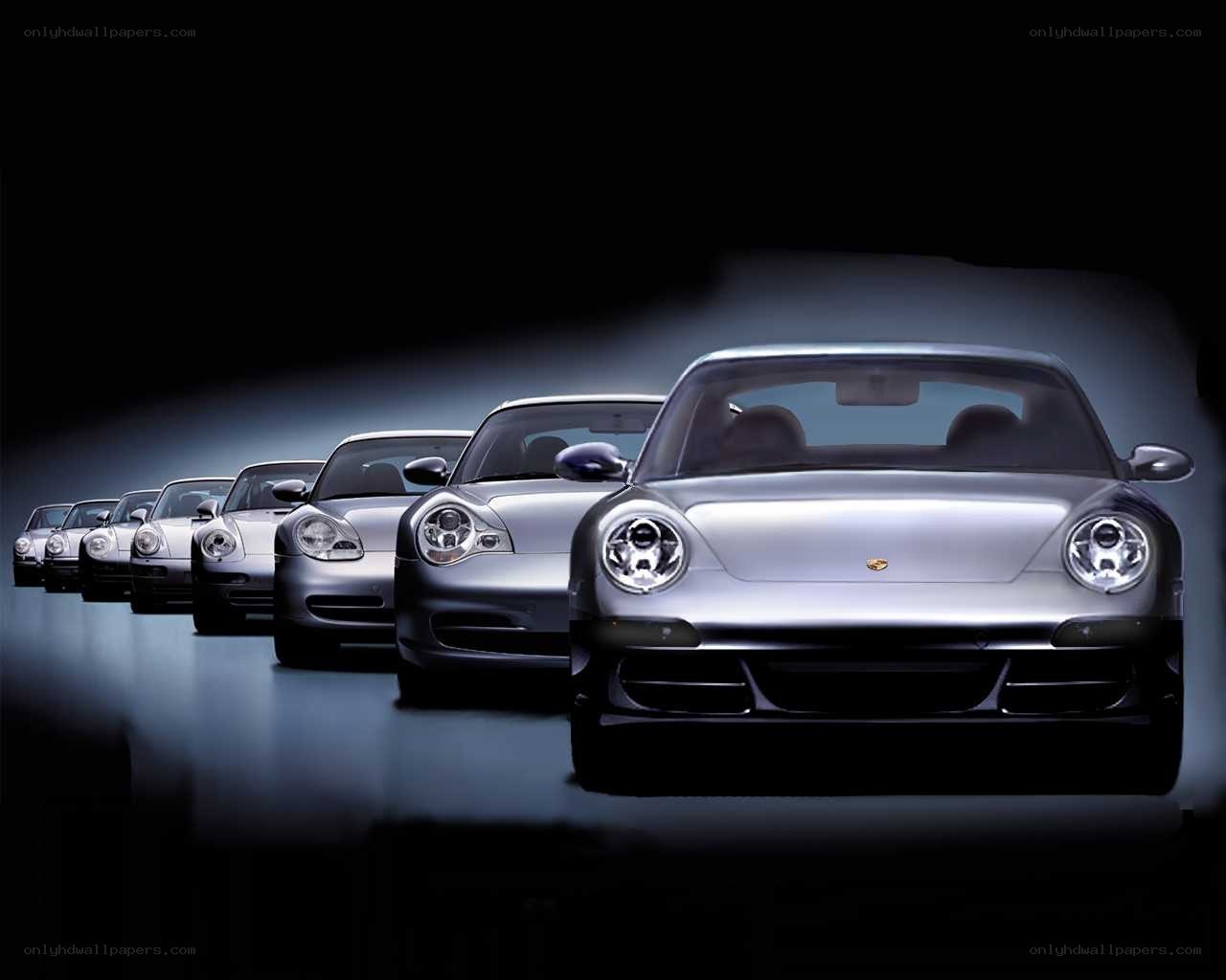 Porsche car lineup