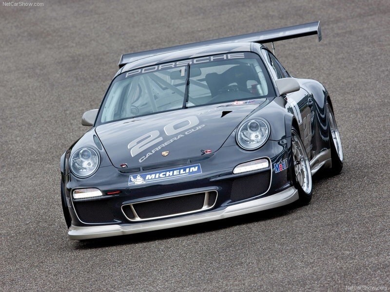 Porsche Carrera Cup race car