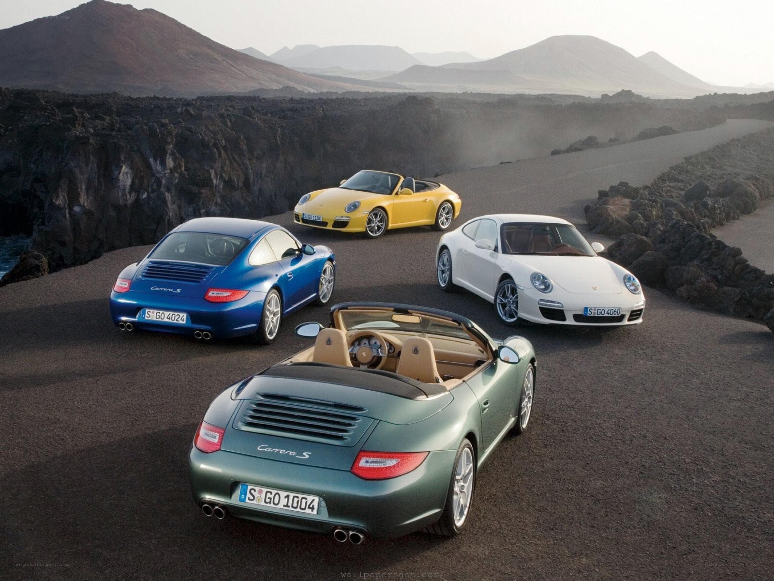 Porsche Carrera S lineup