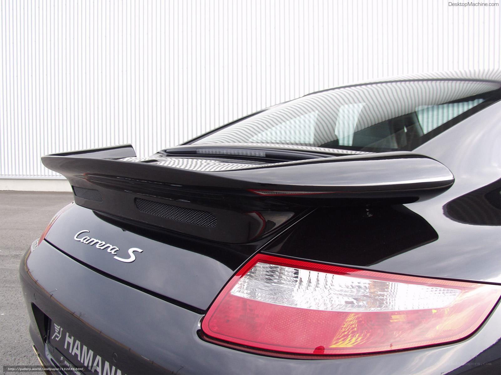 Porsche Carrera S rear view