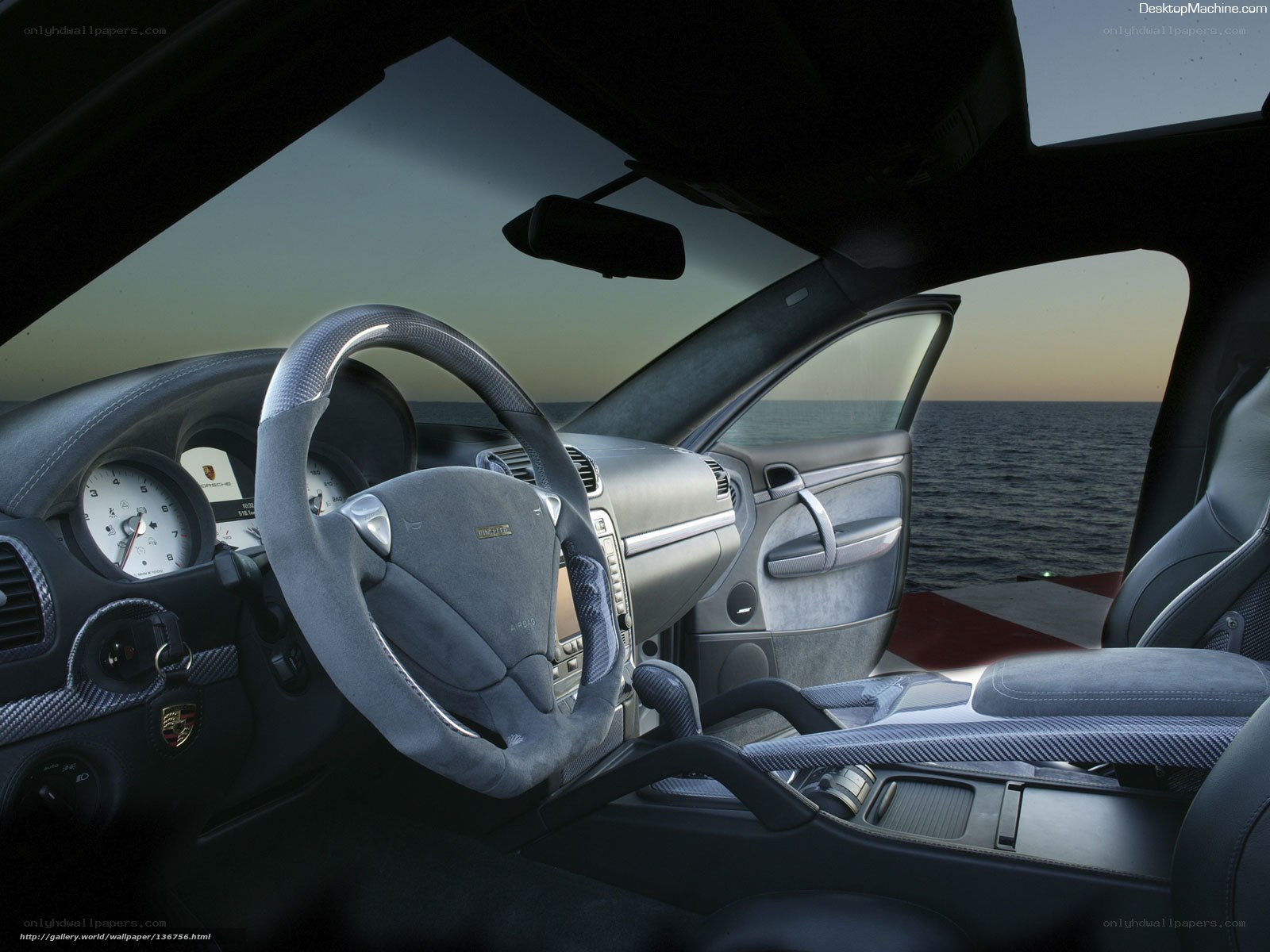 Porsche Cayenne interior view