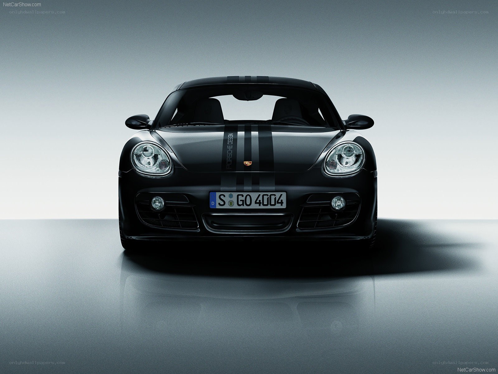Porsche Cayman S front view