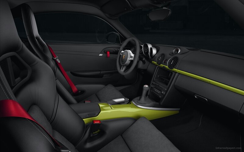 Porsche Cayman S interior
