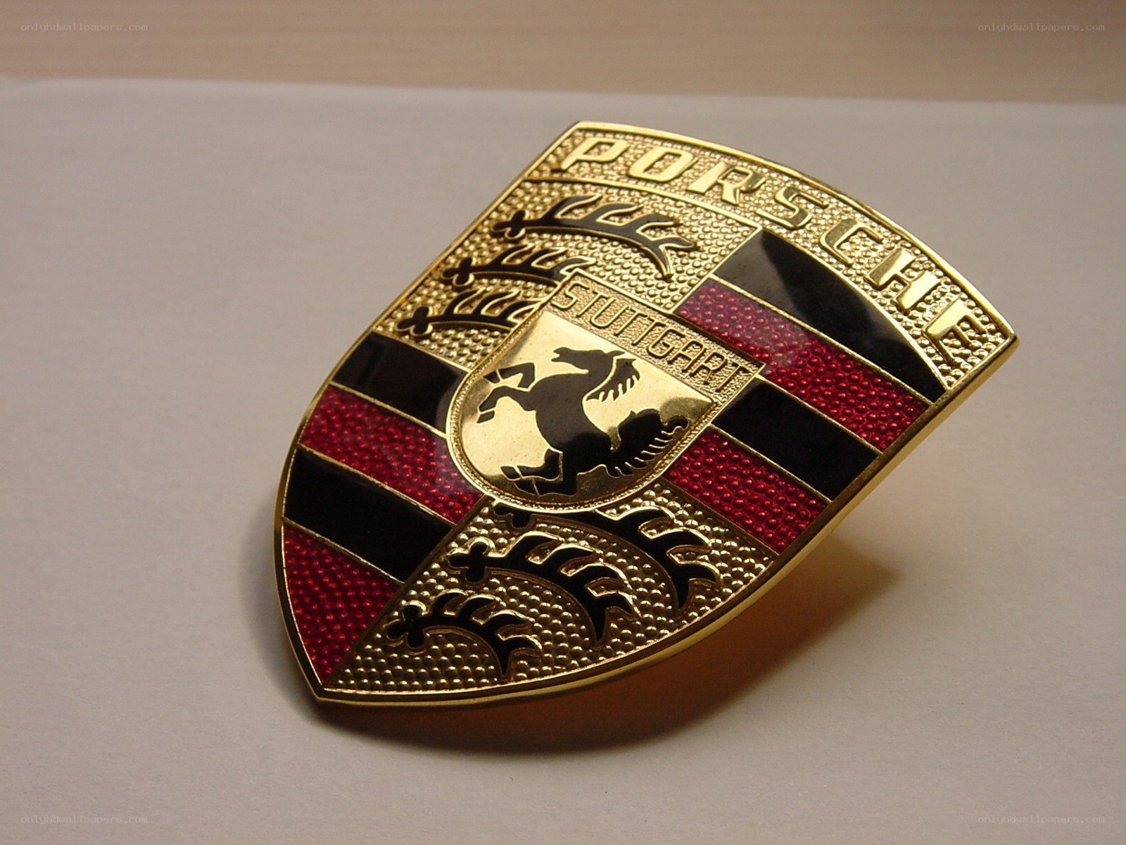 Porsche emblem badge