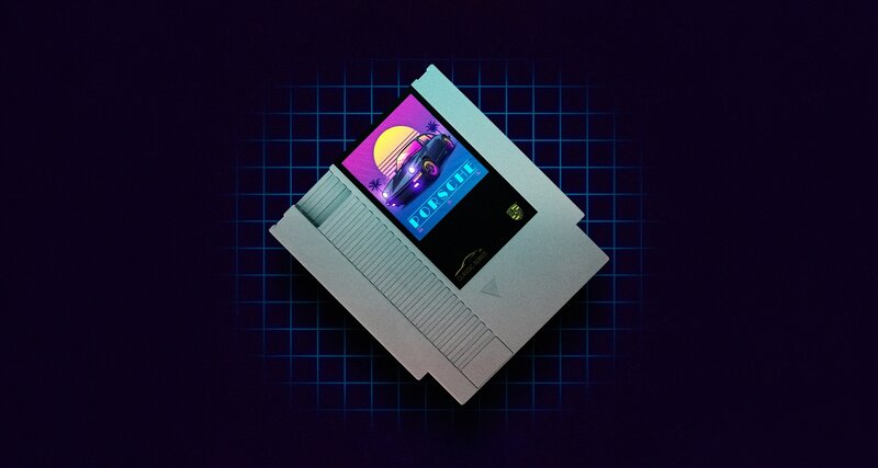 Porsche Game Cartridge