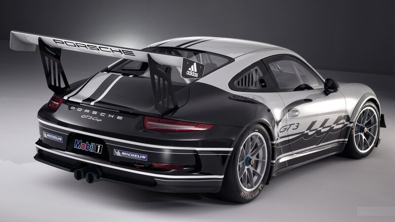 Porsche GT3 Cup race car