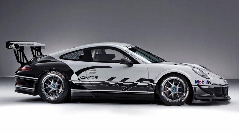 Porsche GT3 Cup race car