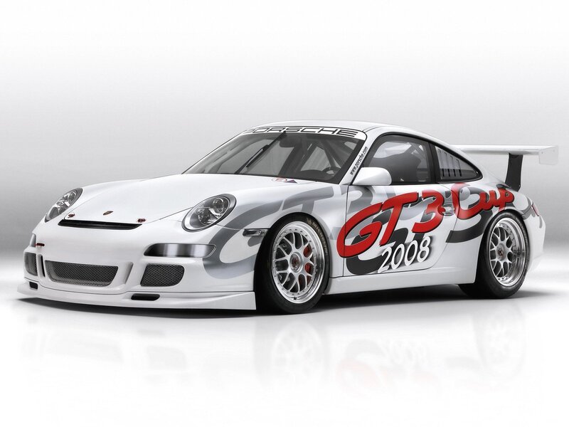 Porsche GT3 Cup race car