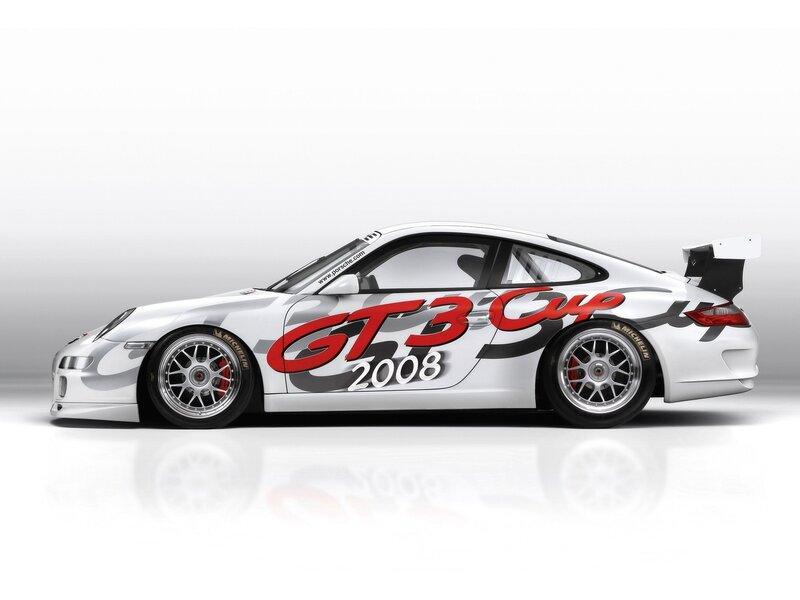 Porsche GT3 Cup race car