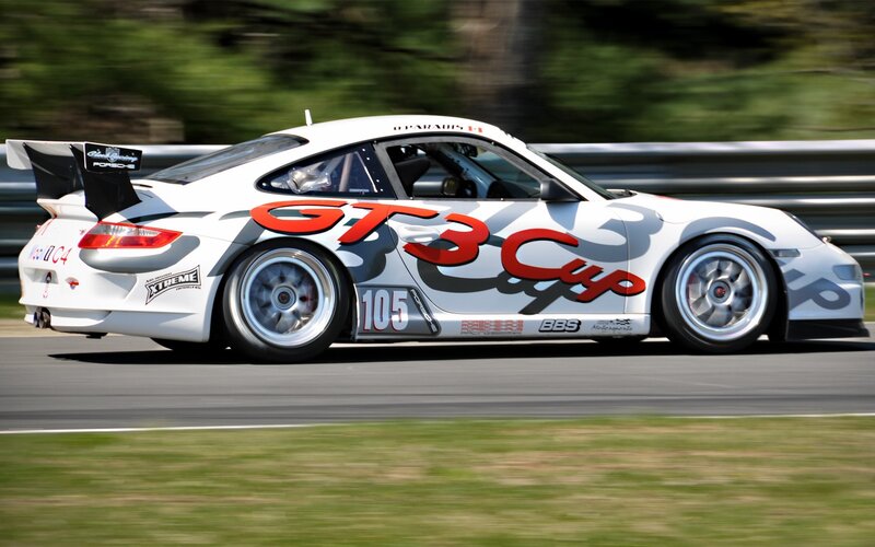 Porsche GT3 Cup race car
