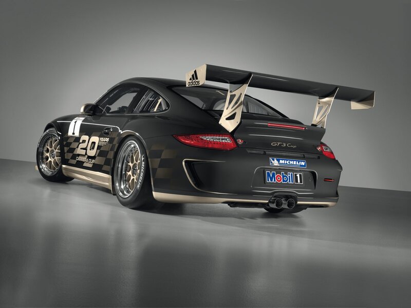 Porsche GT3 Cup race car
