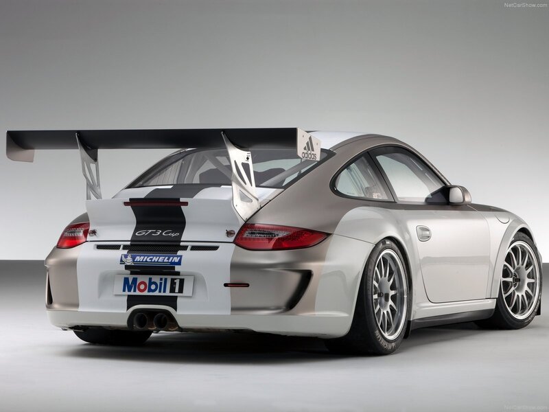 Porsche GT3 Cup race car
