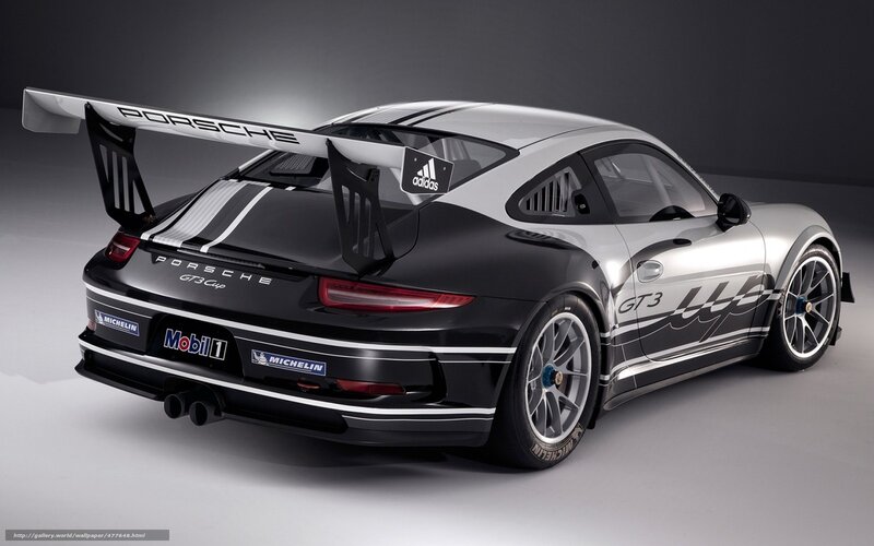 Porsche GT3 Cup race car