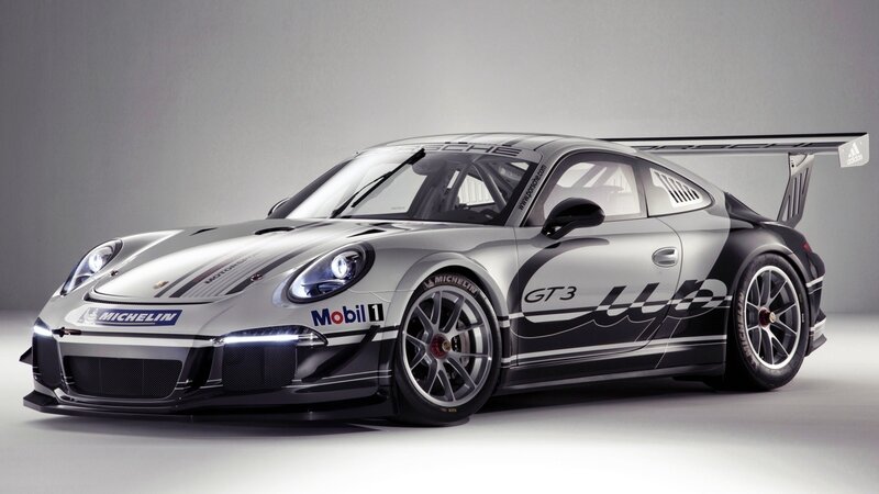 Porsche GT3 race car