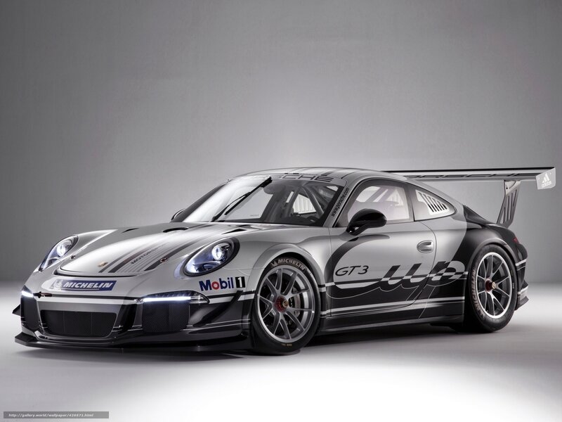 Porsche GT3 race car