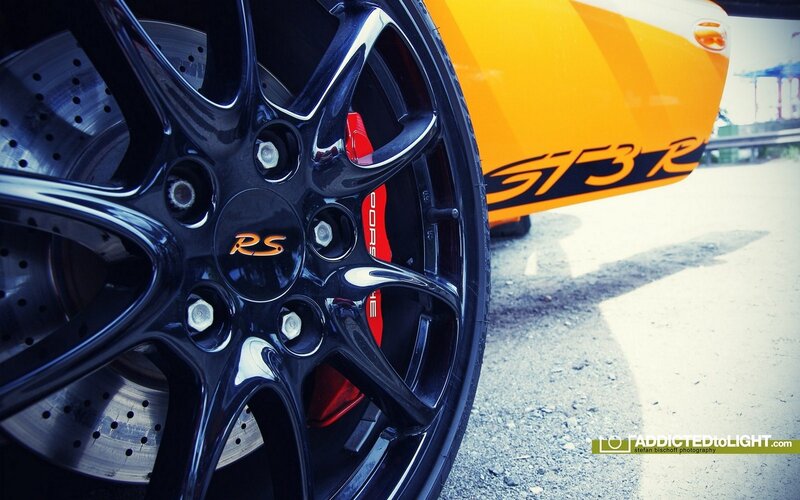 Porsche GT3 RS wheel detail