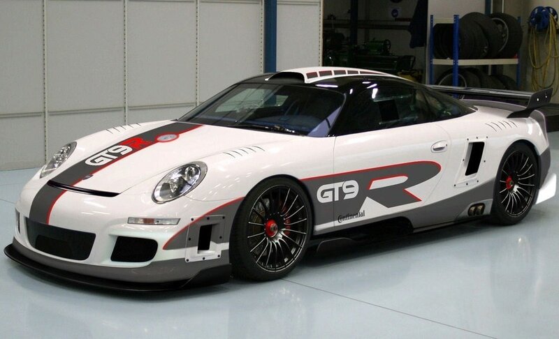Porsche GT9 R race car