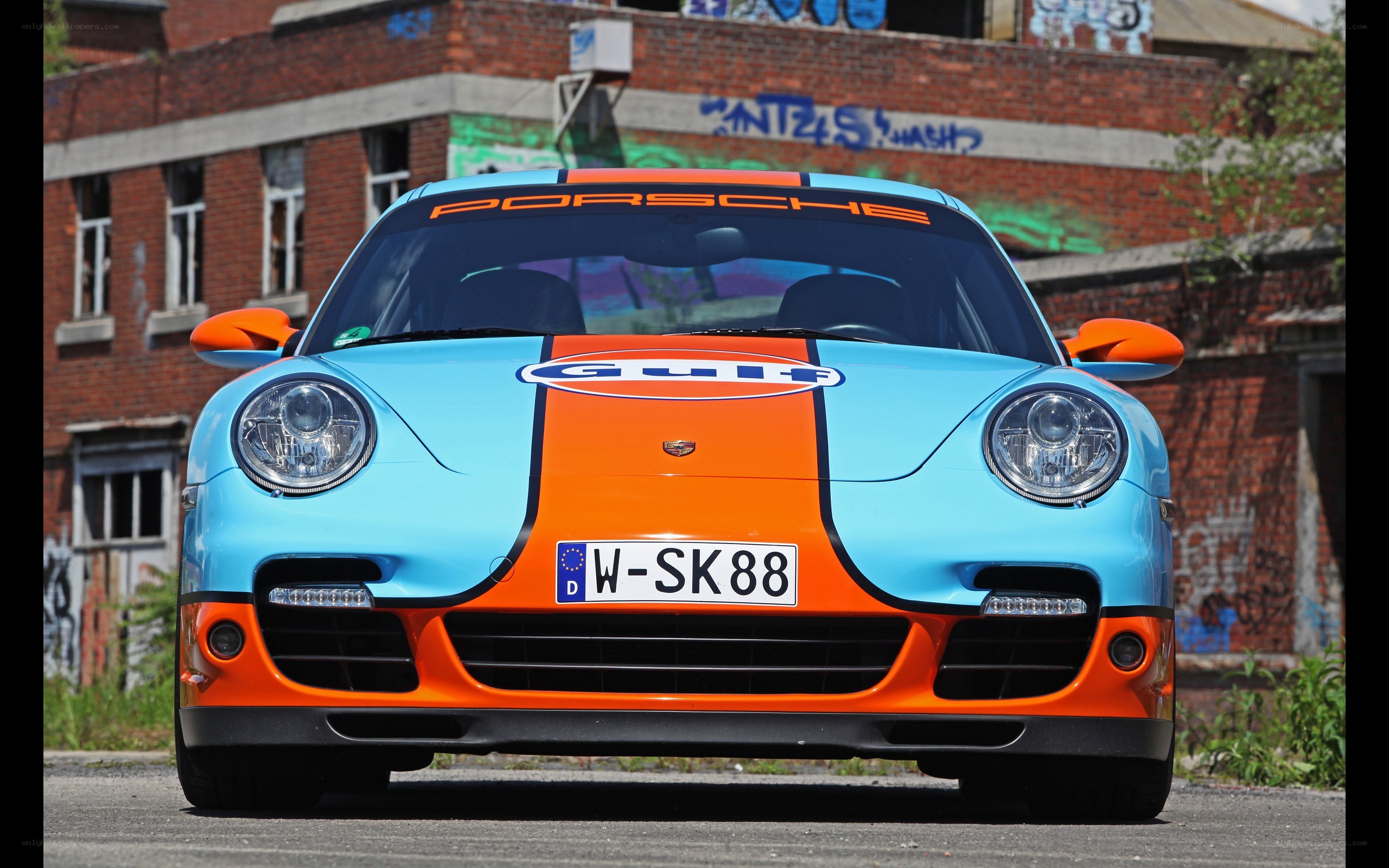 Porsche in Gulf livery