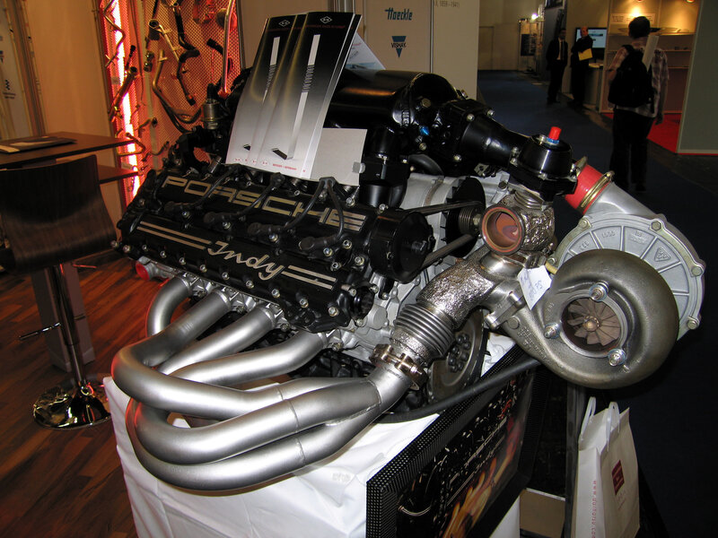 Porsche Indy engine display