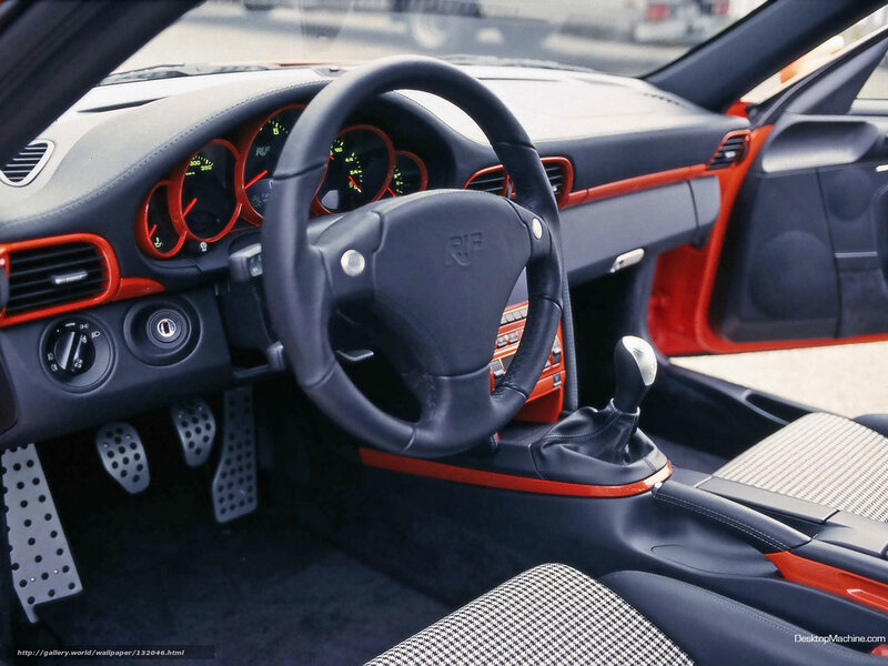 Porsche interior dashboard