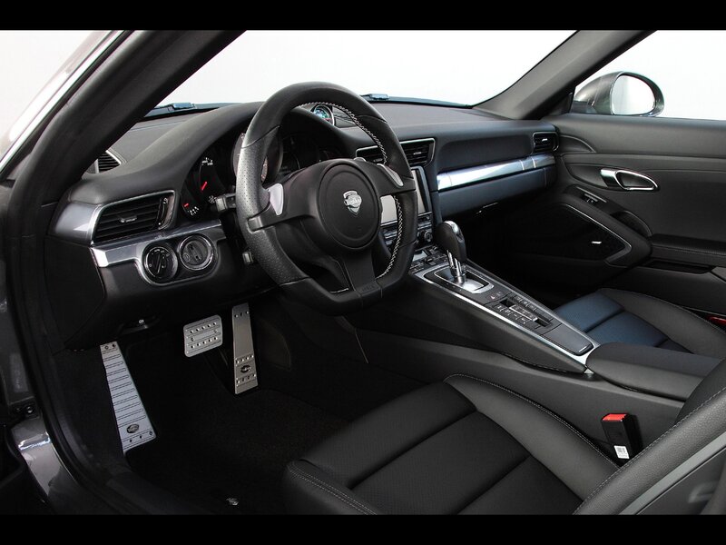 Porsche interior dashboard