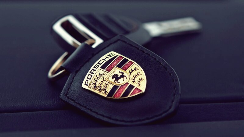 Porsche Keychain