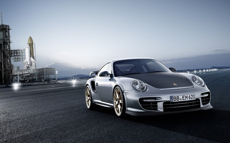 Porsche on launch pad