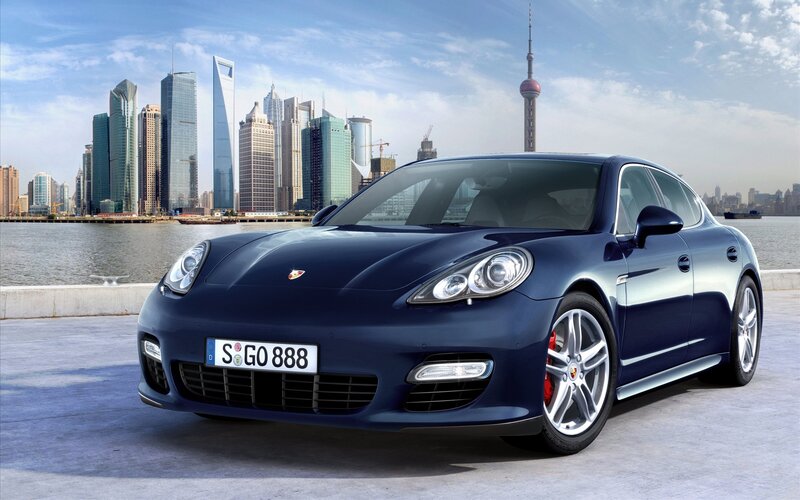Porsche Panamera in Shanghai