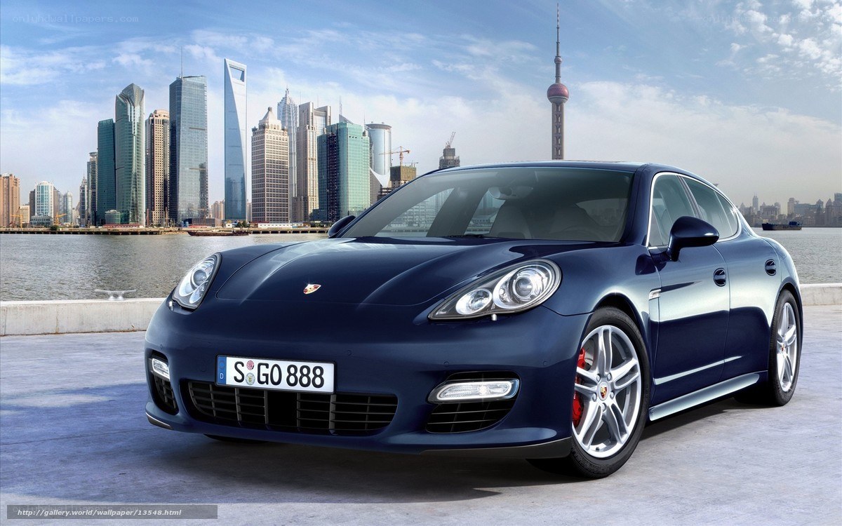 Porsche Panamera in Shanghai