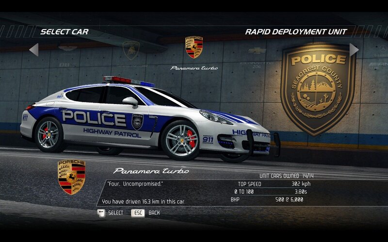 Porsche Panamera police car