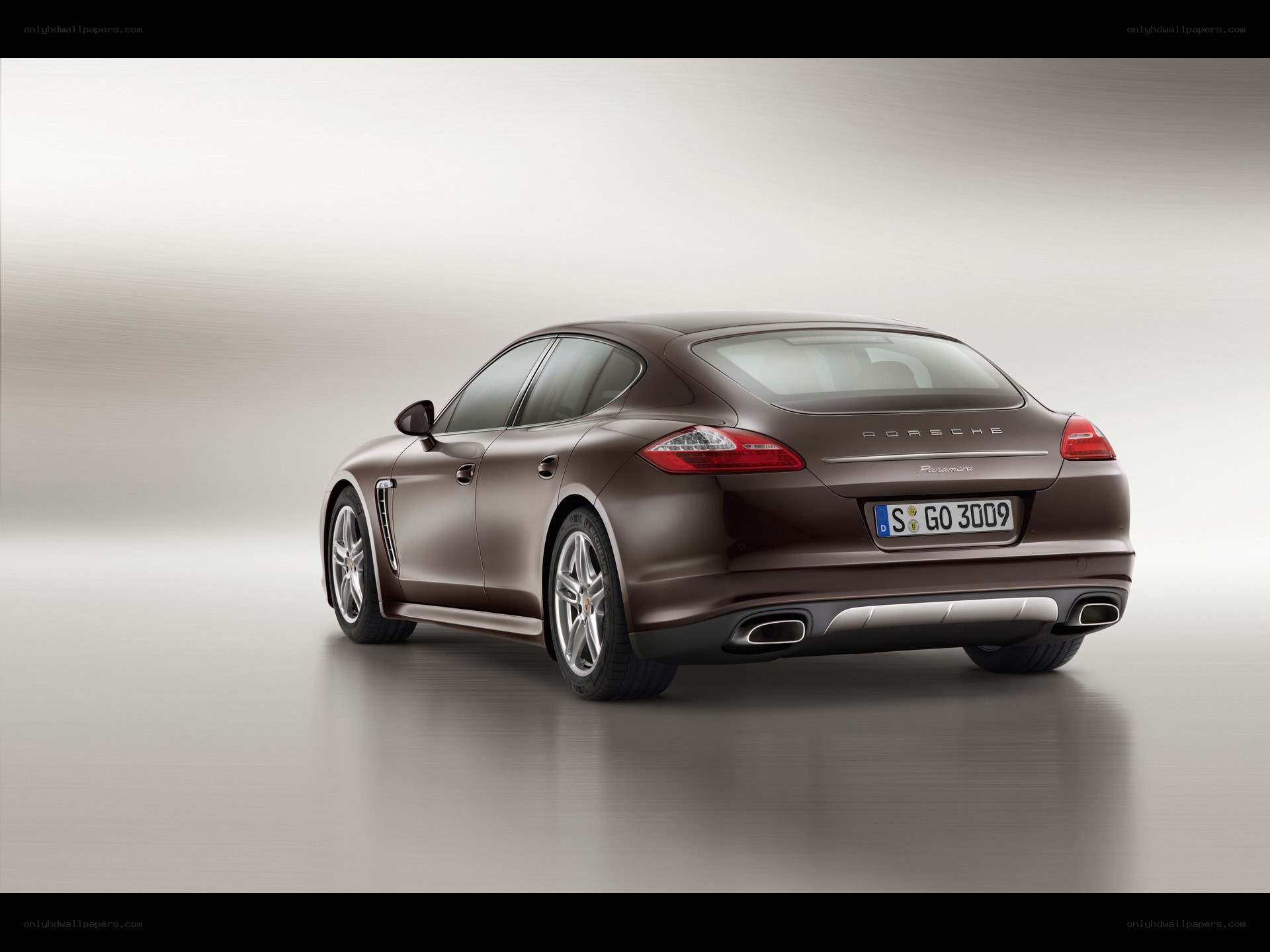 Porsche Panamera rear view