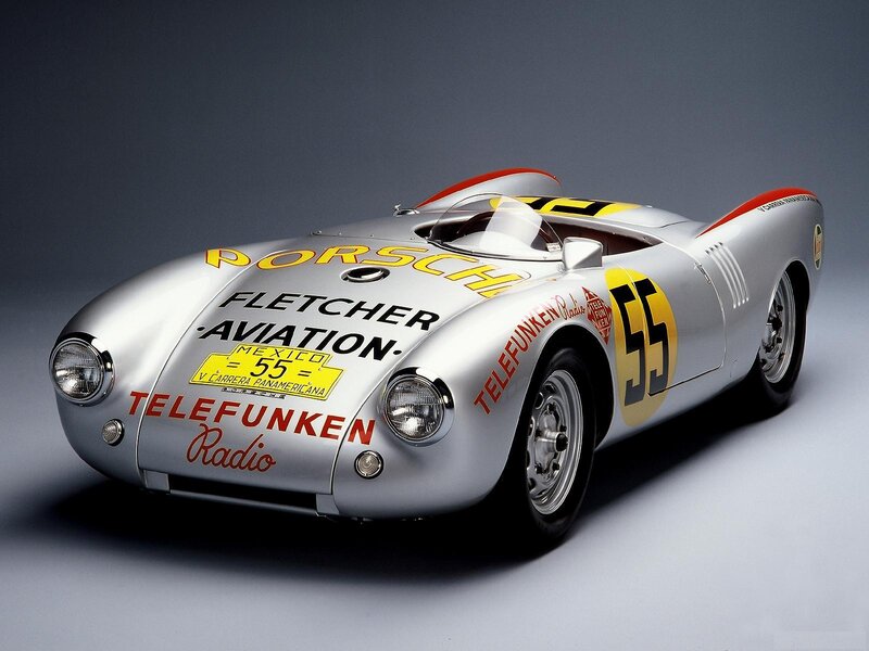 Porsche race car from Mexico